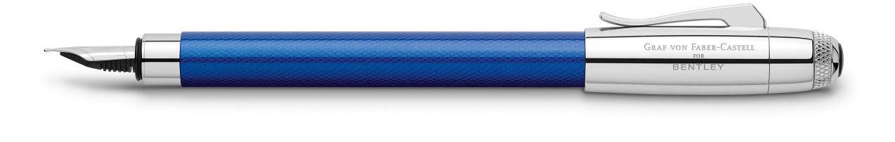 Graf-von-Faber-Castell - Fountain pen Bentley Sequin Blue EF