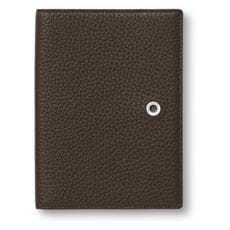 Graf-von-Faber-Castell - Passport cover Cashmere, Dark Brown