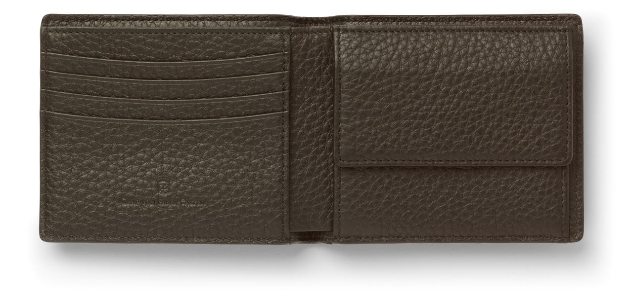 Graf-von-Faber-Castell - Wallet Cashmere large, dark brown
