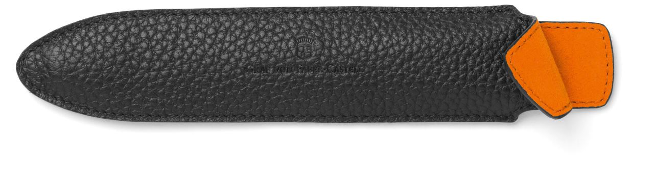 Graf-von-Faber-Castell - Sleeve for 1 pen Cashmere, long, black