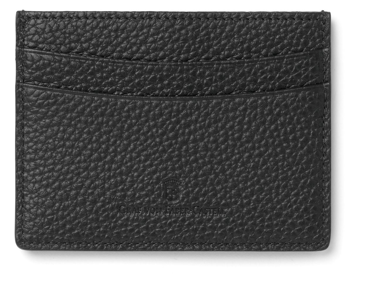 Graf-von-Faber-Castell - Two-sided credit card case Cashmere, black