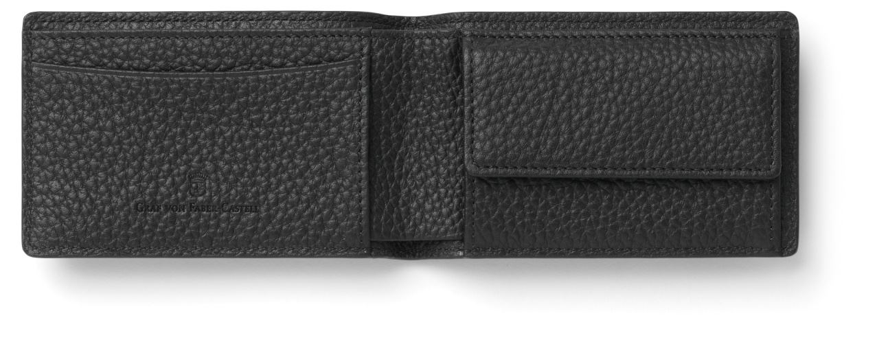 Graf-von-Faber-Castell - Small wallet Cashmere, black