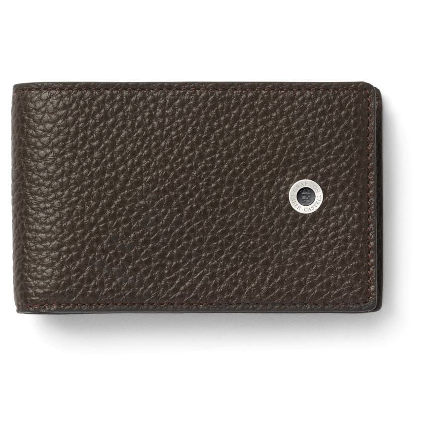 Graf-von-Faber-Castell - Small wallet Cashmere, Dark Brown