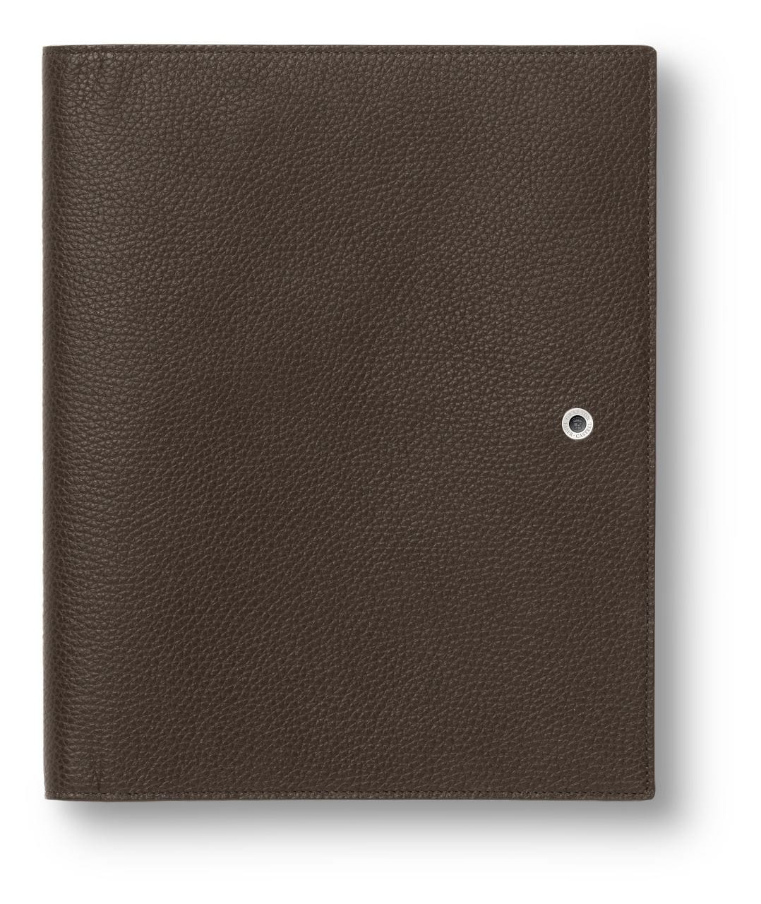 Graf-von-Faber-Castell - Writing case A5 Cashmere, dark brown