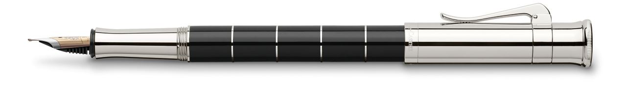 Graf-von-Faber-Castell - Fountain pen Classic Anello Black M