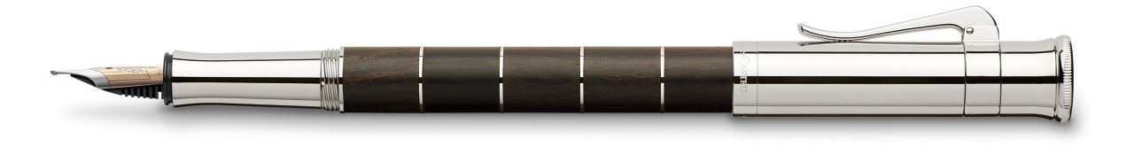 Graf-von-Faber-Castell - Fountain pen Classic Anello Grenadilla F