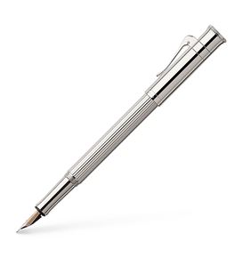 Graf-von-Faber-Castell - Fountain pen Classic platinum-plated OM