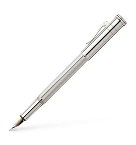 Graf-von-Faber-Castell - Fountain pen Classic sterling silver OB