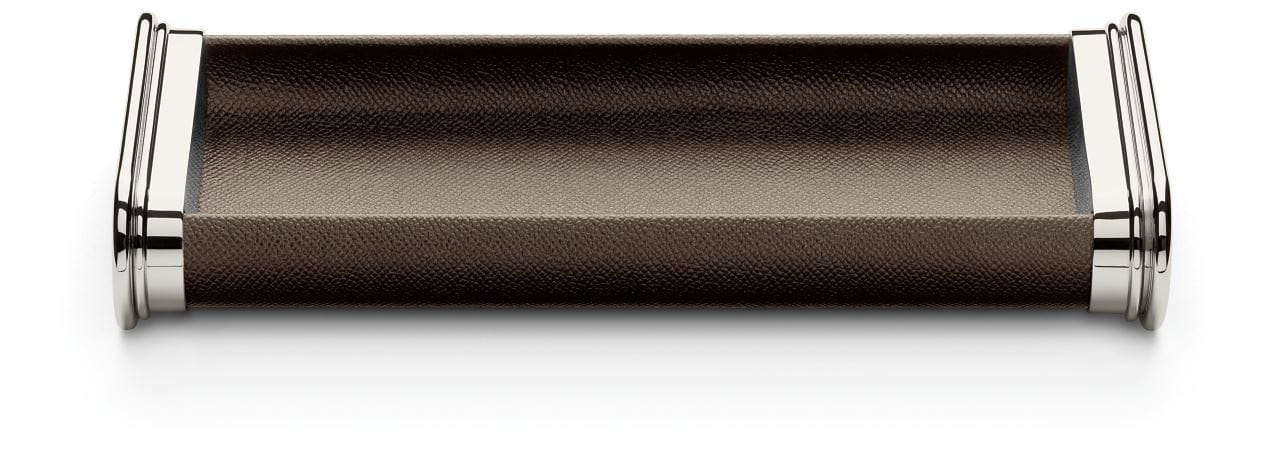 Graf-von-Faber-Castell - Pen tray Epsom, dark brown