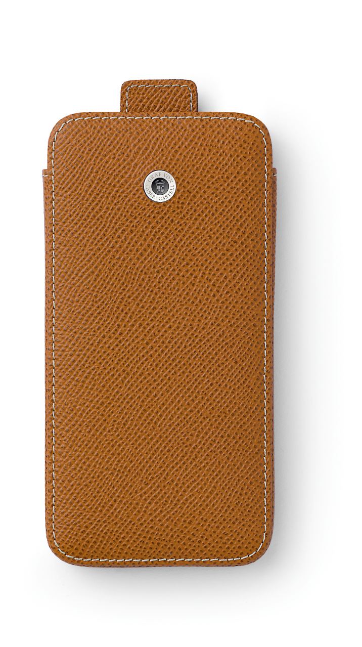 Graf-von-Faber-Castell - Smartphone cover for iPhone 6 Epsom, cognac