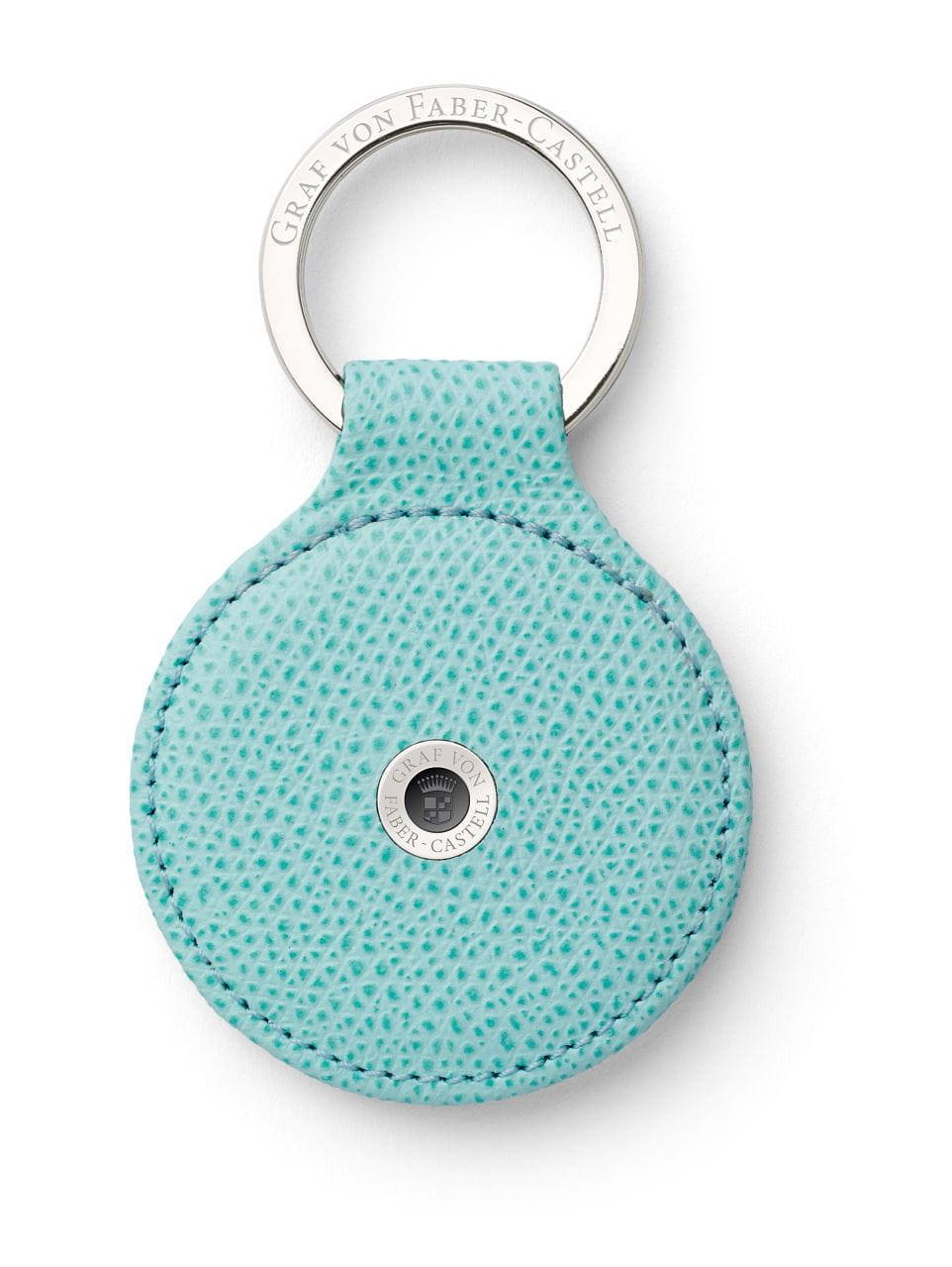 Graf-von-Faber-Castell - Key fob Epsom round, Turquoise