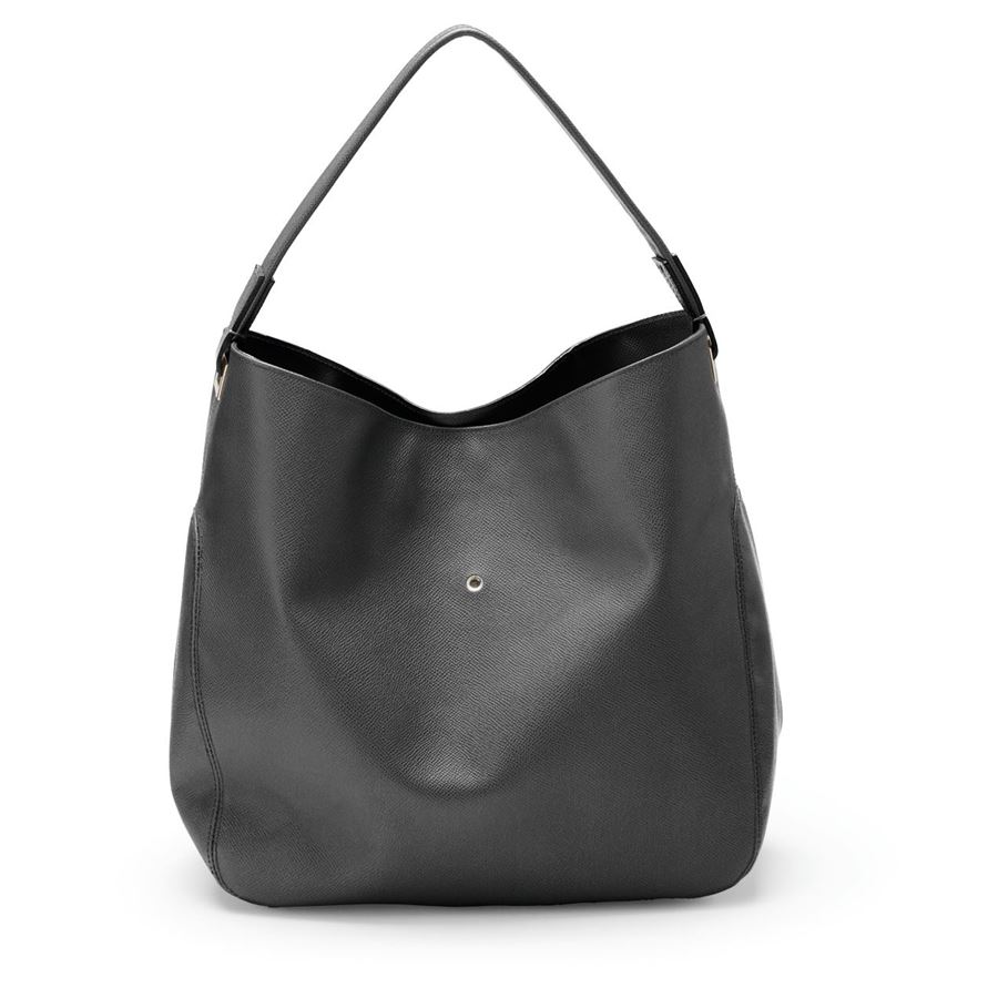 Graf-von-Faber-Castell - Ladies shoulder bag Epsom, Black
