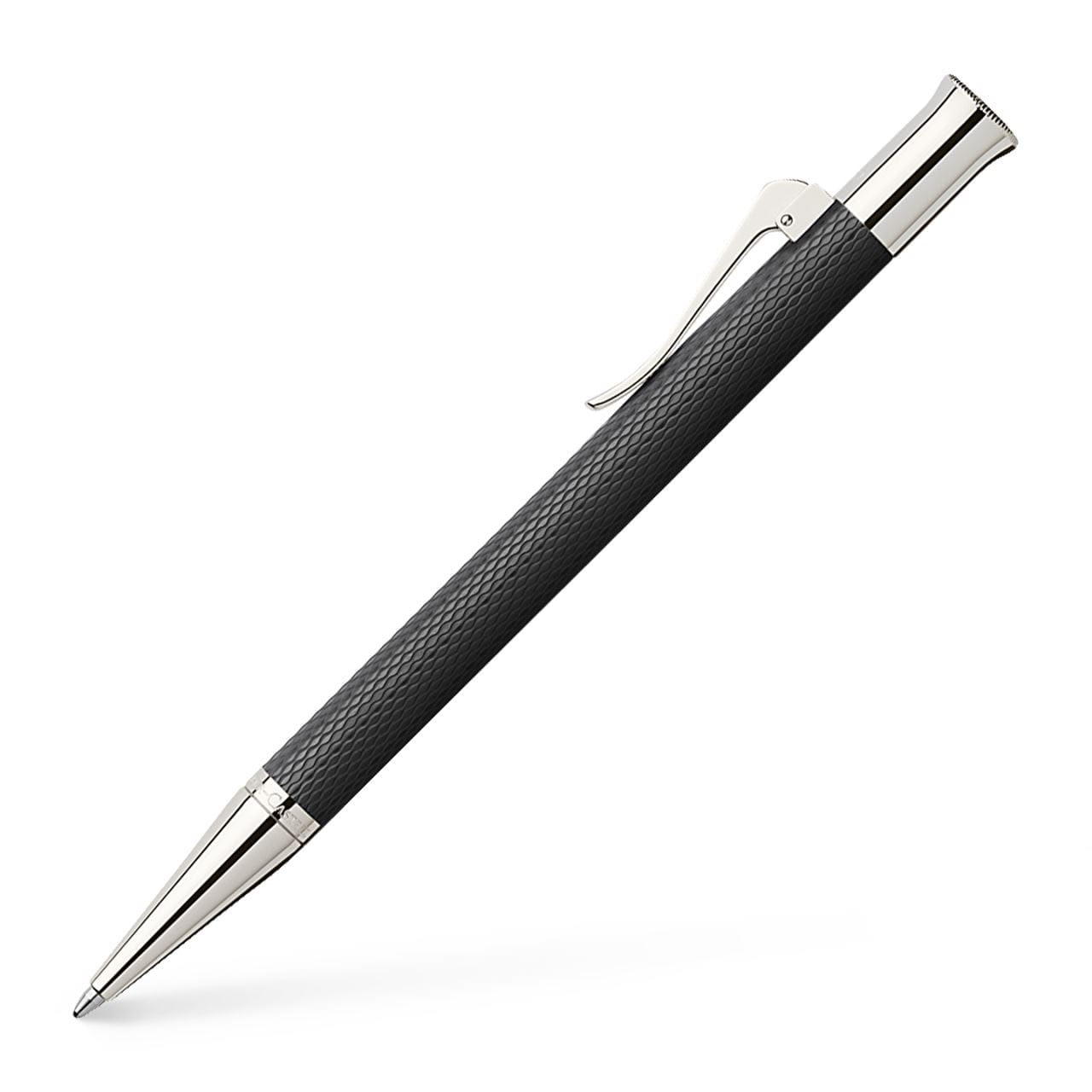 Graf-von-Faber-Castell - Ballpoint pen Guilloche Black