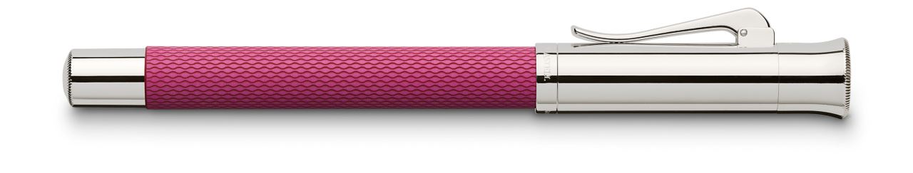 Graf-von-Faber-Castell - Rollerball pen Guilloche Electric Pink