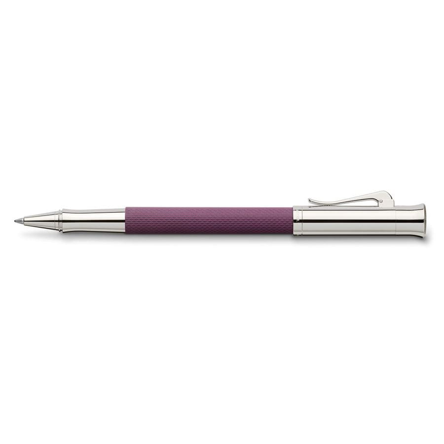 Graf-von-Faber-Castell - Rollerball pen Guilloche Violet Blue