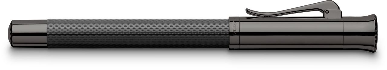 Graf-von-Faber-Castell - Fountain pen Guilloche Black Edition M