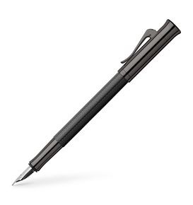 Graf-von-Faber-Castell - Fountain pen Guilloche Black Edition EF