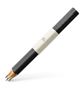 Graf-von-Faber-Castell - 3 graphite pencils Guilloche, Black