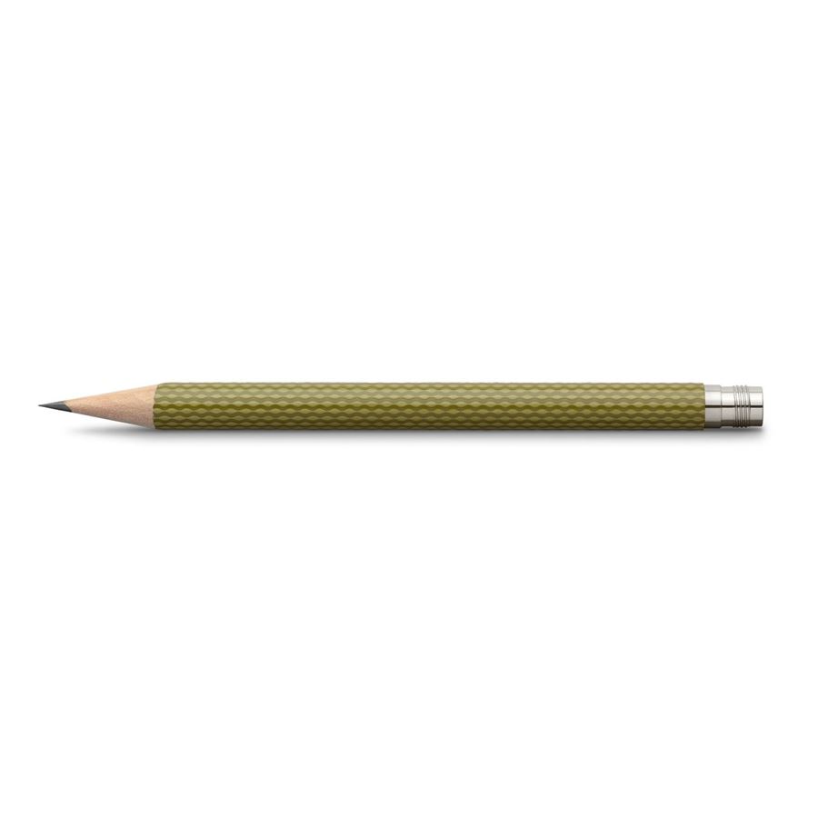 Graf-von-Faber-Castell - 3 spare pencils Perfect Pencil, Olive Green