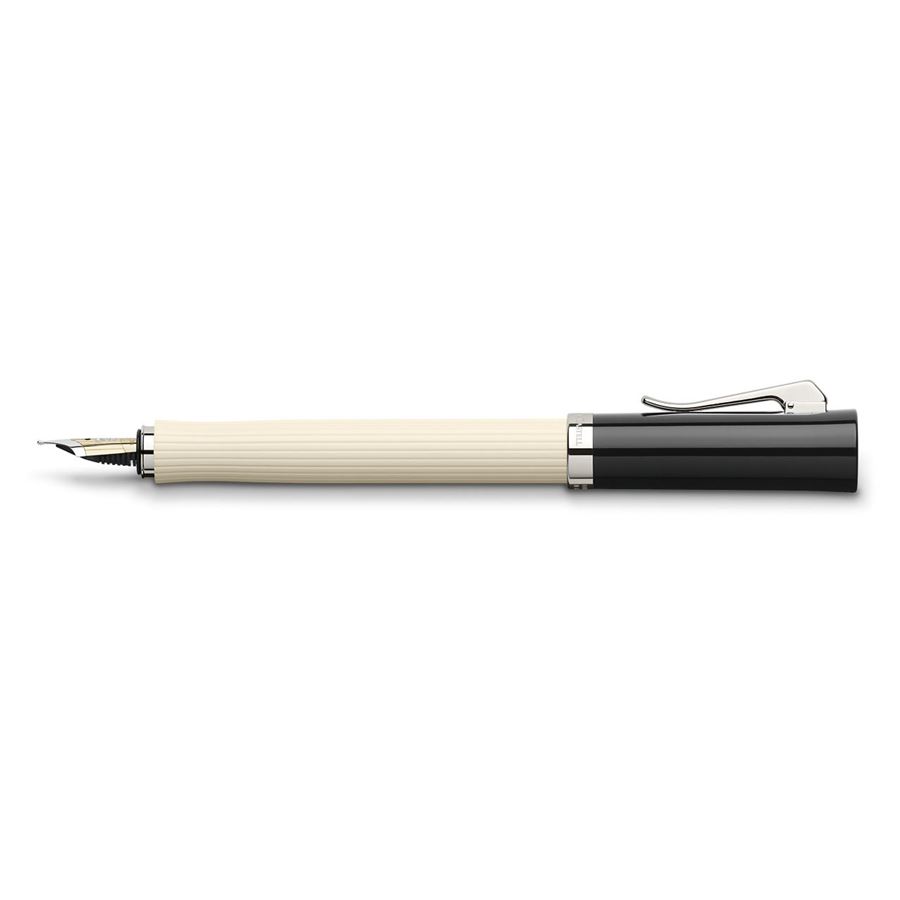 Graf-von-Faber-Castell - Fountain pen Intuition fluted, ivory, Fine