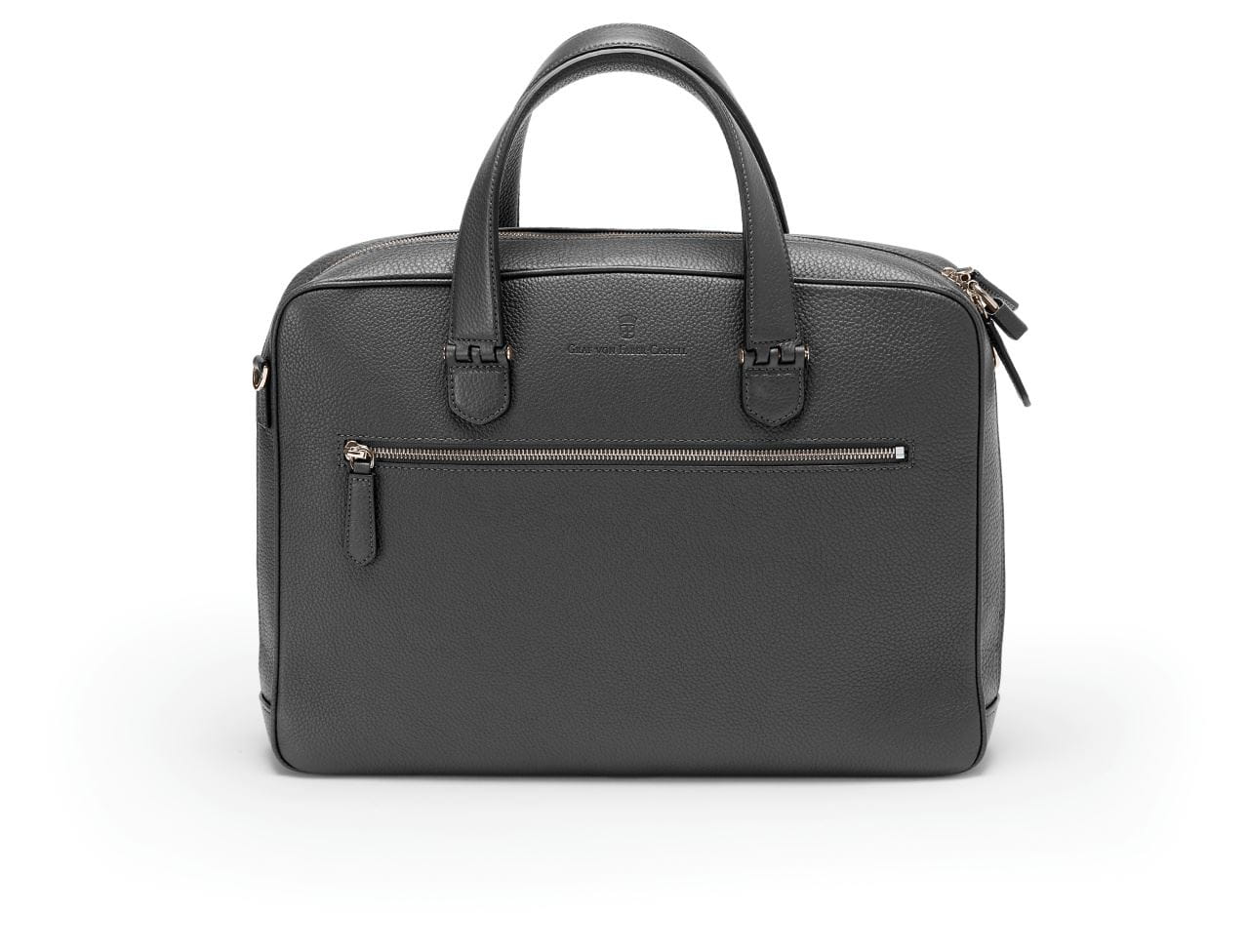 Graf-von-Faber-Castell - Briefcase with one compartment Cashmere, black