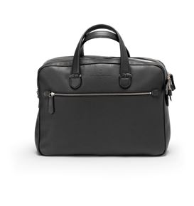 Graf-von-Faber-Castell - Briefcase Cashmere with two compartments, Black