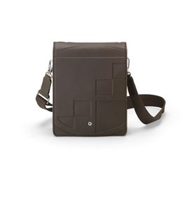 Graf-von-Faber-Castell - Messenger Bag Cashmere small, Dark Brown