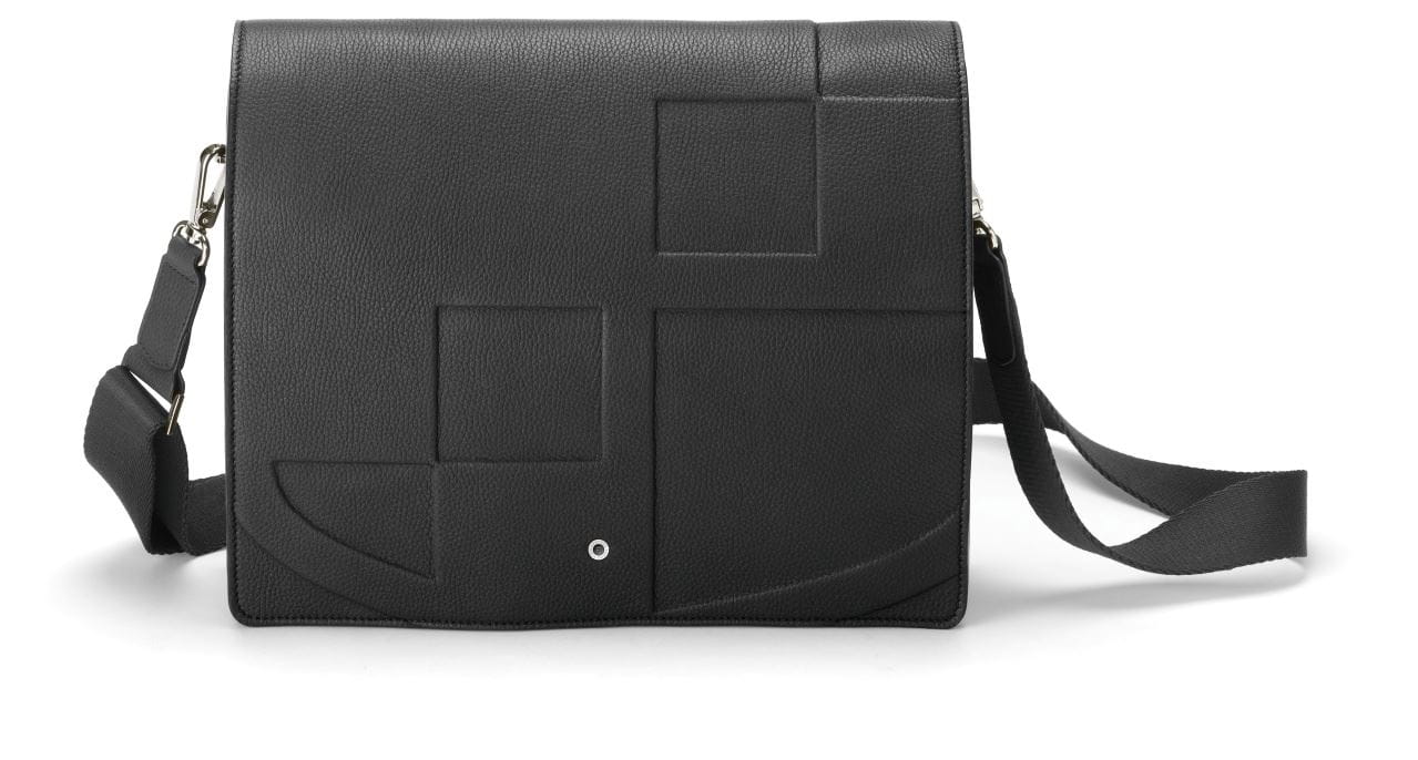 Graf-von-Faber-Castell - Messenger bag Cashmere, landscape, black