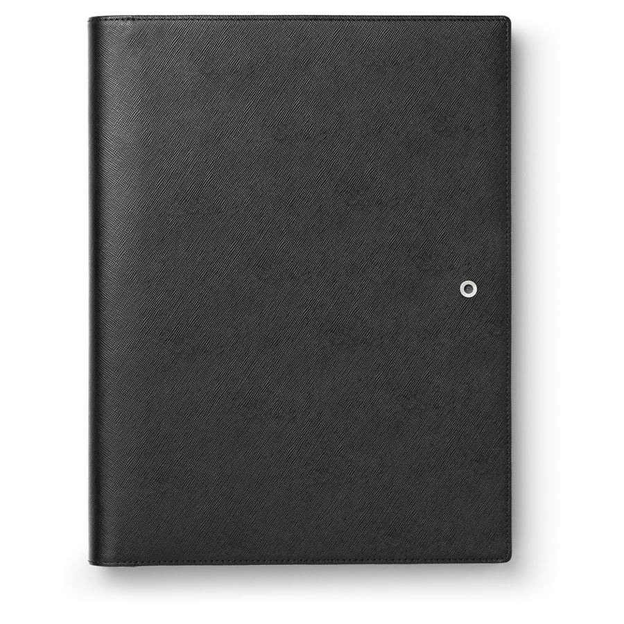 Graf-von-Faber-Castell - Writing case A4, black Saffiano
