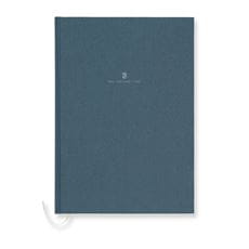 Graf-von-Faber-Castell - Notebook with linen cover A4 Night Blue