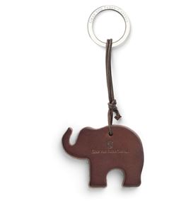 Graf-von-Faber-Castell - Key fob Elephant, Dark Brown