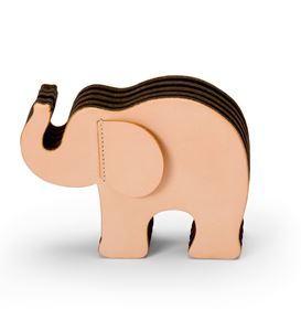 Graf-von-Faber-Castell - Pen holder Elephant large, Natural