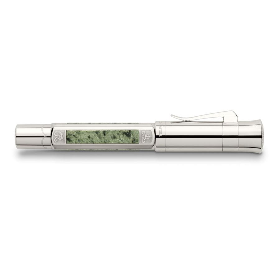 Graf-von-Faber-Castell - Fountain pen, Pen of the Year 2015 platinum-plated, Medium