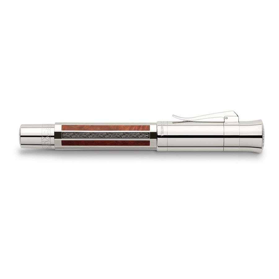 Graf-von-Faber-Castell - Fountain pen Pen of the Year 2017 platinum-plated, Medium