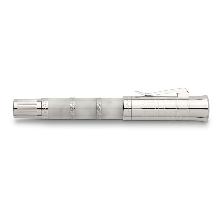 Graf-von-Faber-Castell - Fountain pen Pen of the Year 2018 platinum-plated, Broad