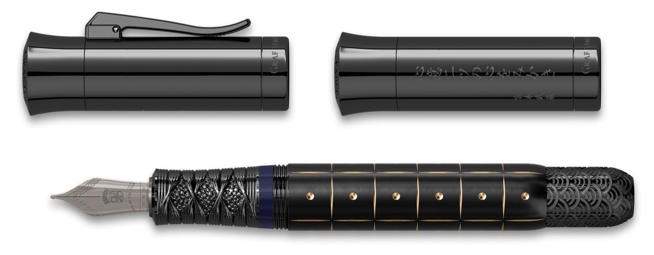 Graf-von-Faber-Castell - Fountain pen Pen of the Year 2019 Black Edition, Medium