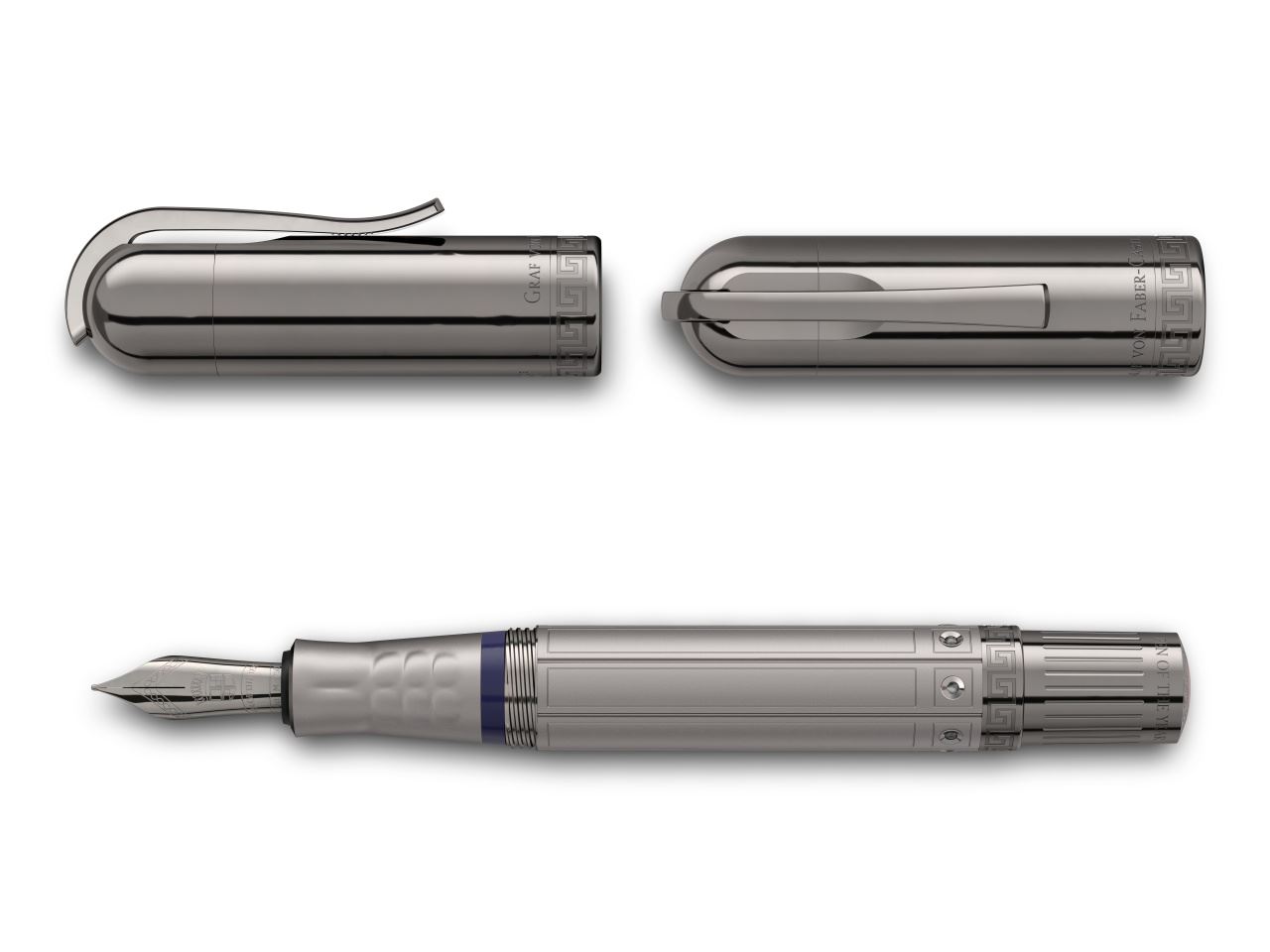 Graf-von-Faber-Castell - Fountain pen Pen of the Year 2020 Ruthenium, Broad